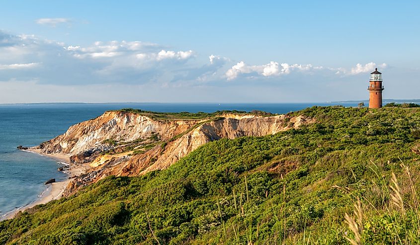 View of Aquinnah Cliffs Overlook