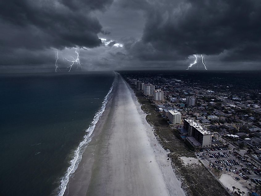 Thunderstorm over Florida
