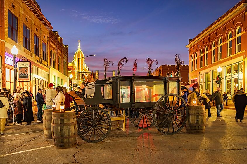 Downtown Guthrie, Oklahoma. (Image credit Kit Leong / Shutterstock)
