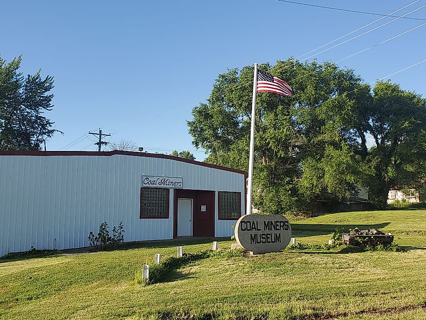 The Coal Miners Museum in Novinger, Missouri.