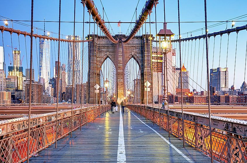 Brooklyn Bridge, New York City, USA