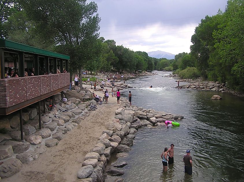Arkansas River in Salida, Colorado