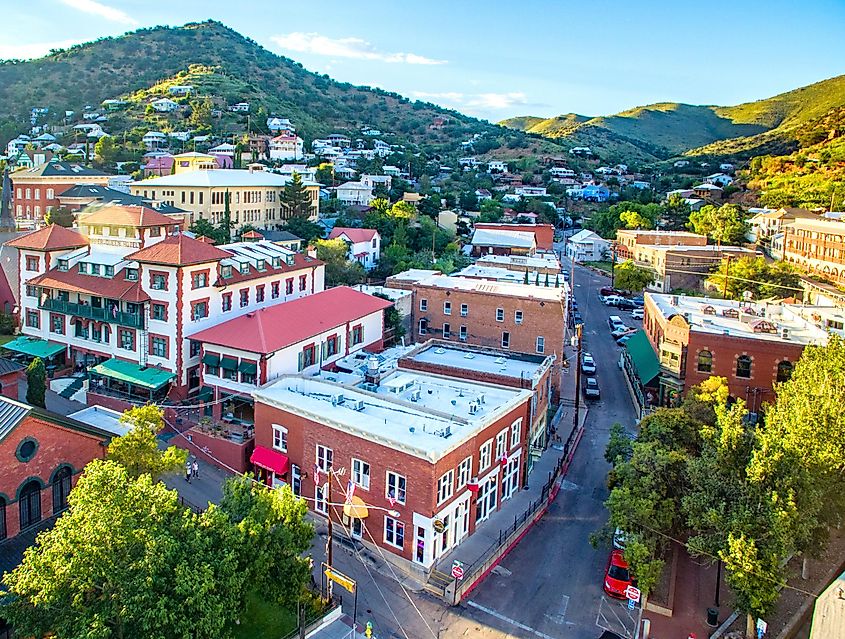 The adorable town of Bisbee, Arizona