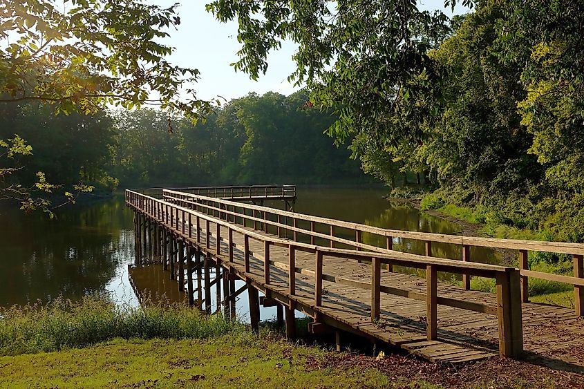 Great River Road State Park near Rosedale, Mississippi.