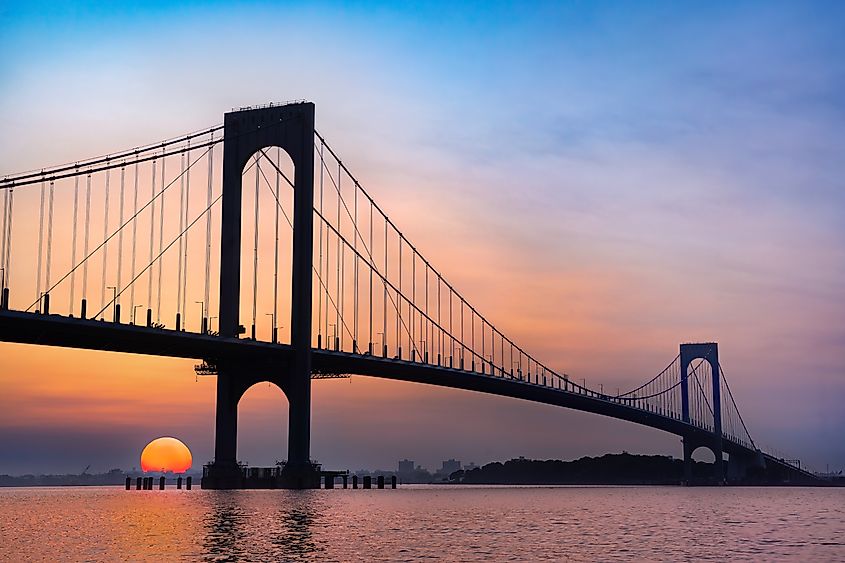View of the Whitestone Bridge in Queens, New York City. Credit: Little Vignettes Photo / Shutterstock