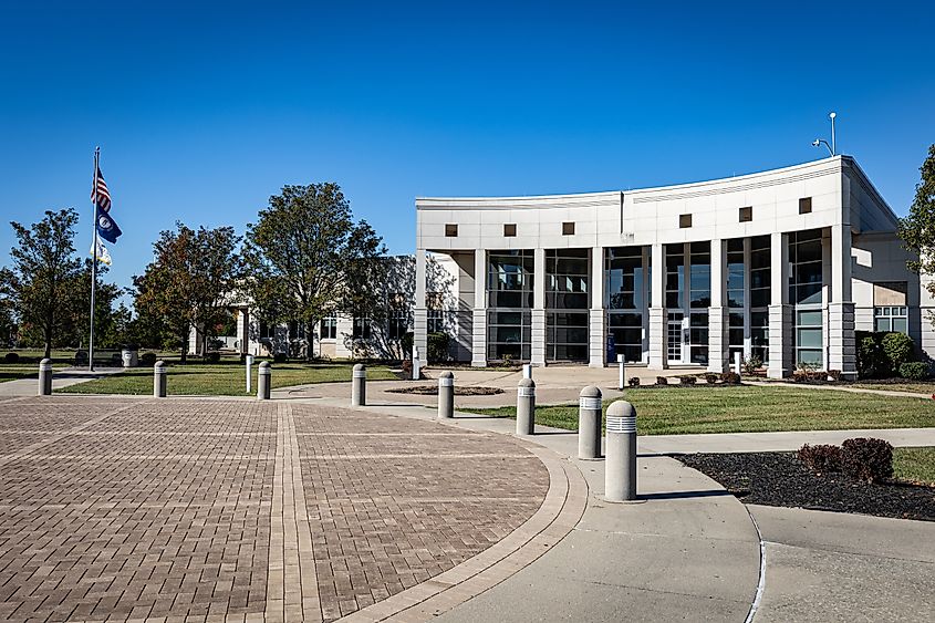 Florence, Kentucky municipal services building. 