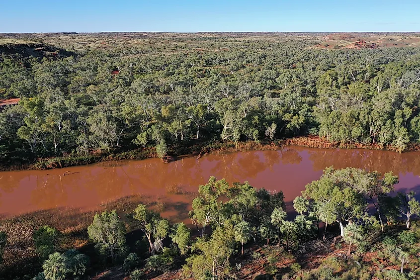 Fortescue River, Australia.