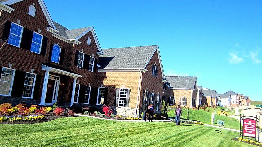 Houses in Cecil Township, Pennsylvania