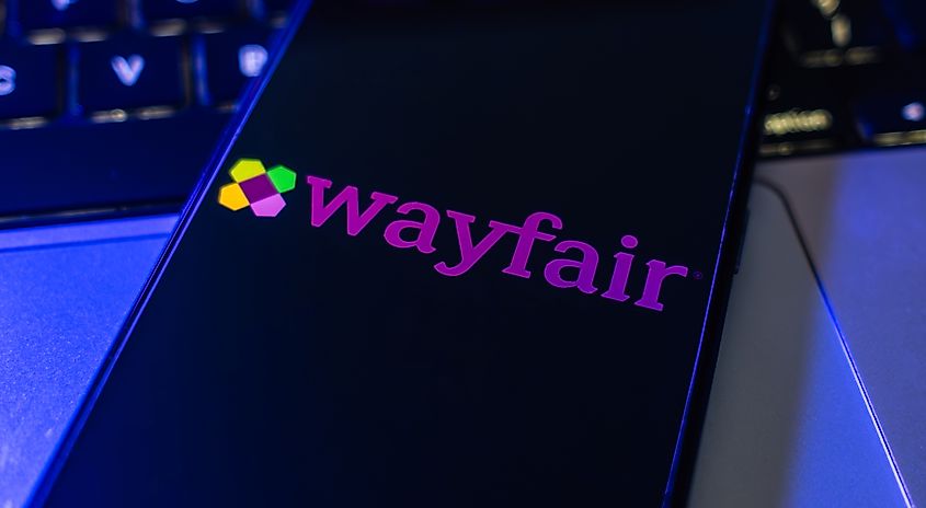 Wayfair. Editorial credit: Ployker / Shutterstock.com