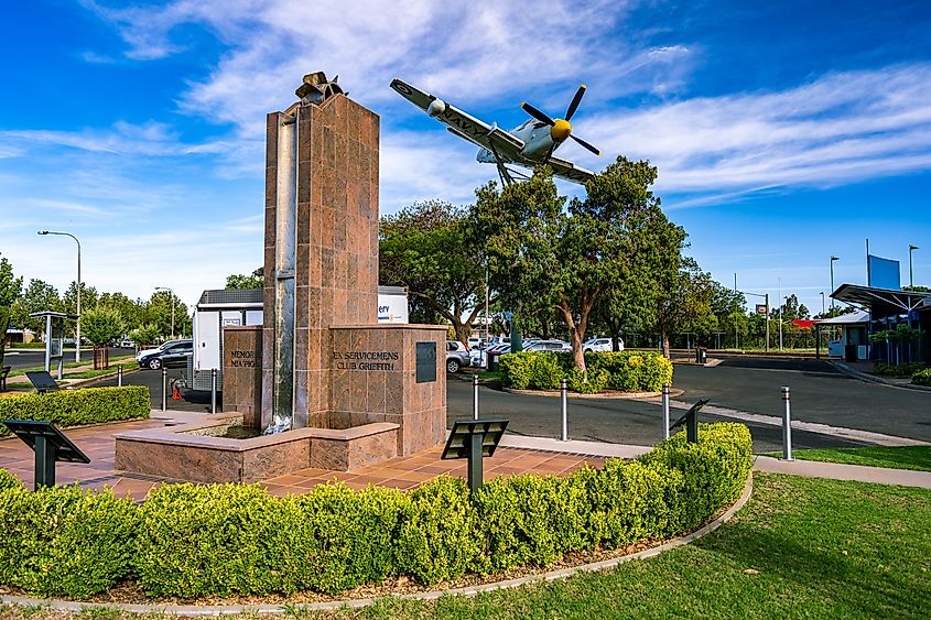 View of Griffith in New South Wales.