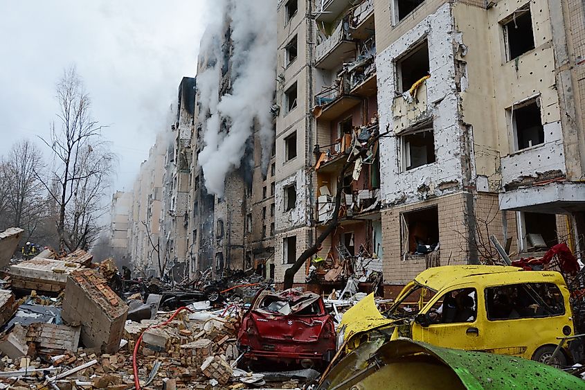 The Russian invasion of Ukraine is a current example of the philosophy of political realism.