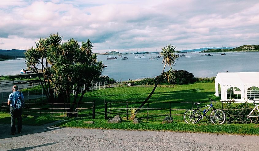 Boston/Massachusetts, photo from Deer Island in Massachusetts