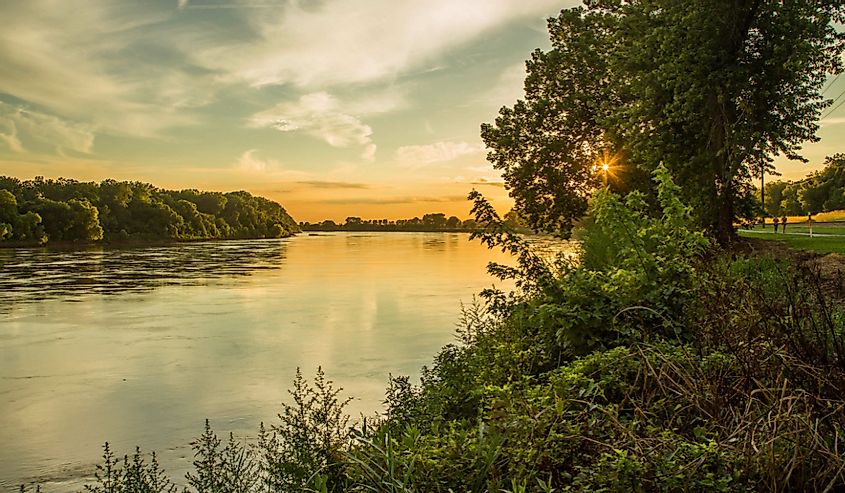 Missouri River near Parkville