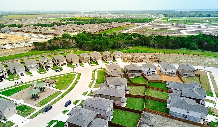 Master planned community along the northern edge of Highway 380 in Princeton, Texas.