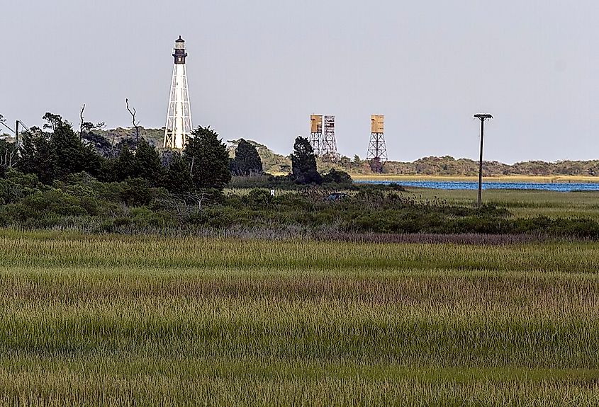 The Cape Charles Lighthouse located in Virginia. Photo Credit: Acroterion, CC BY-SA 4.0 via Wikimedia Commons.