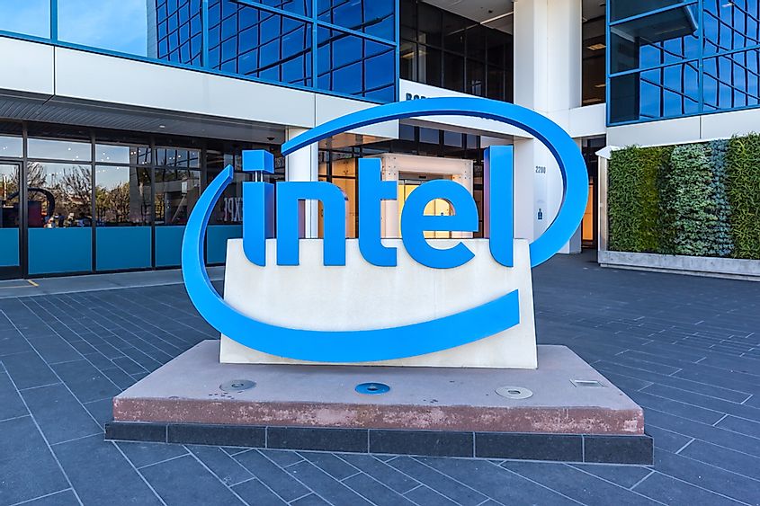 Intel is the world's largest computer manufacturers in the world