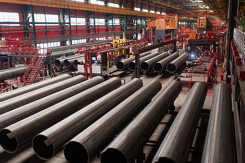 Chelyabinsk Tube-Rolling Plant is one of the largest producers of steel tubes and pipes in Russia