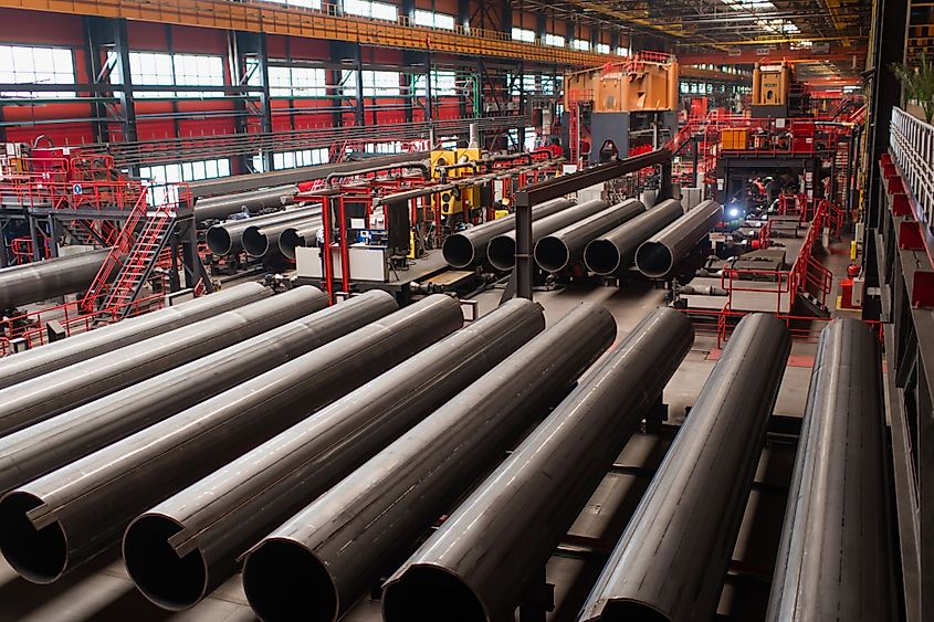 Chelyabinsk Tube-Rolling Plant is one of the largest producers of steel tubes and pipes in Russia