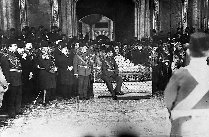 Mehmed VI, the last Ottoman Sultan.