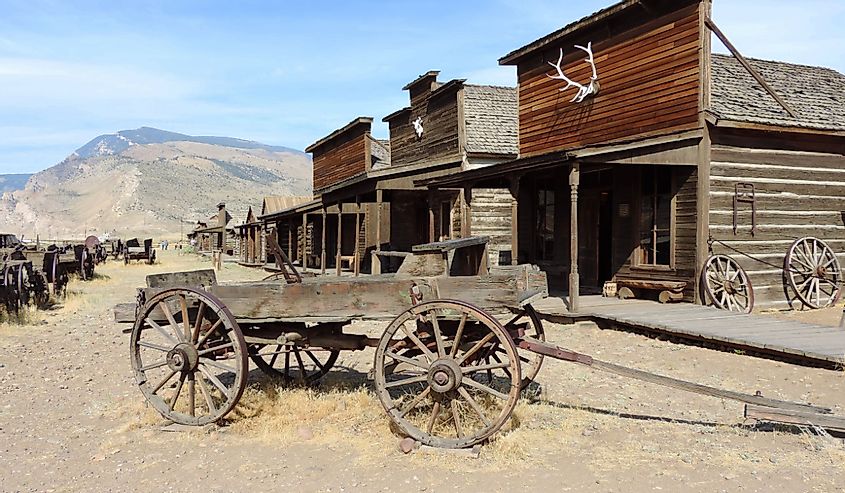 Old Town Village in Cody Wyoming.