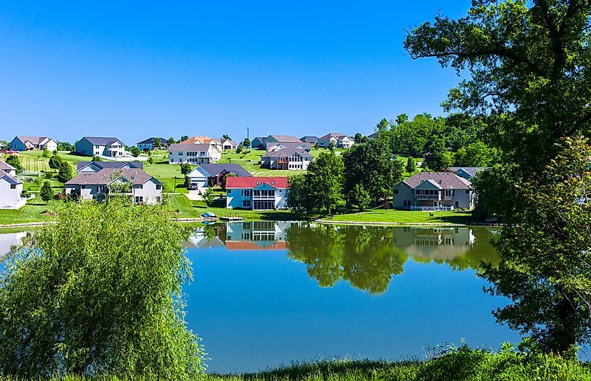 Beautiful houses in Pacific, Missouri