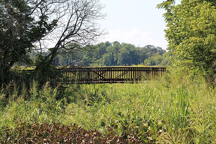 Pennington Park in Delanco, New Jersey.