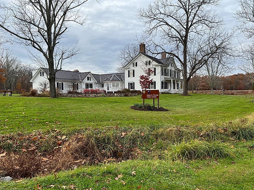 New Vernon, New Jersey: Great Swamp park visitor center.