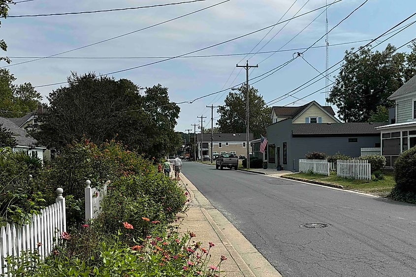 Onancocks streets are safe, quiet, and walkable Image credit Bryan Dearsley