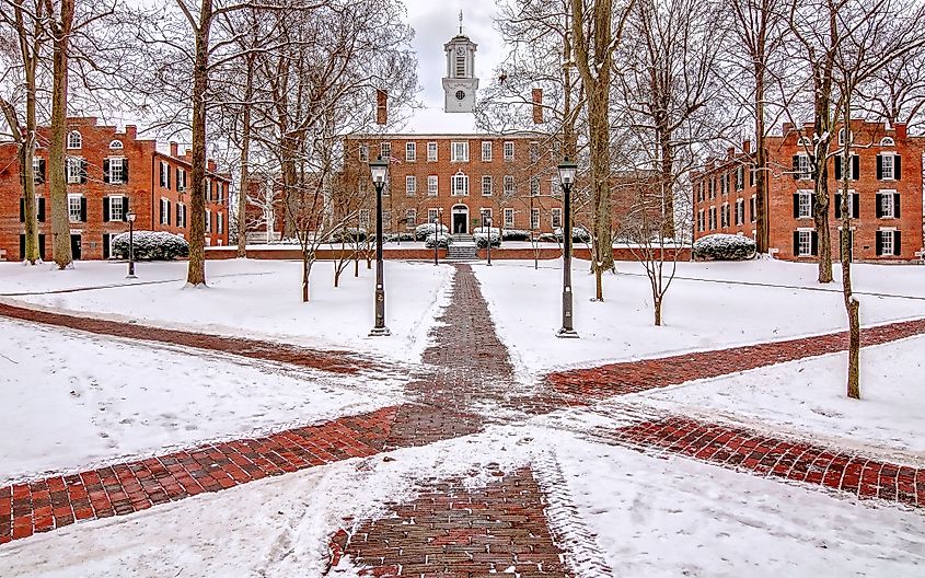 Ohio University in Athens, Ohio.