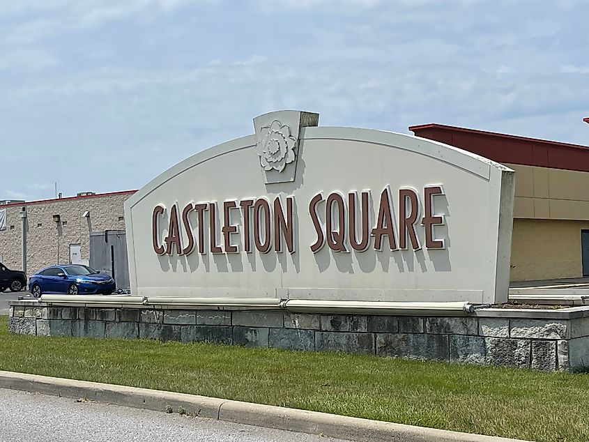 The Castleton Square Mall in Castleton, Indianapolis, Indiana