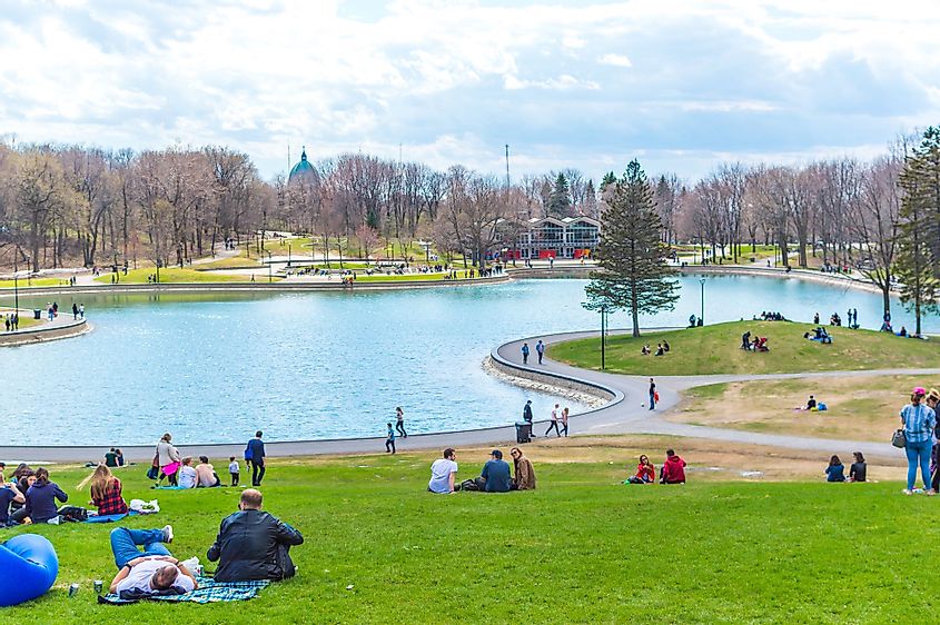 Beaver Lake - Mount Royal Park, Montreal, Quebec, Canada