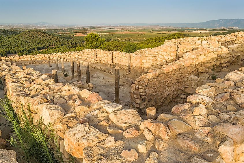 La Almoloya is an archaeological site belonging to the Argaric Culture