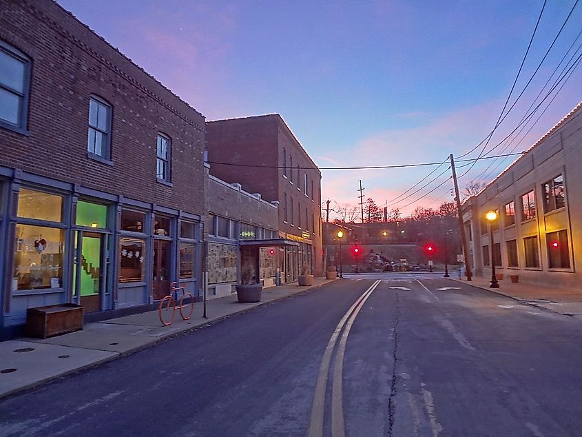 A street in Ferguson, Missouri