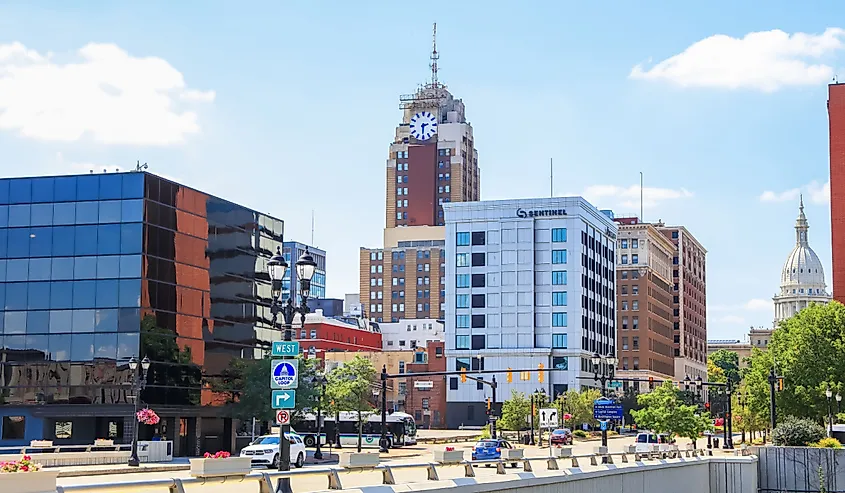 Historic buildings in Lansing, the fifth largest city in state of Michigan.