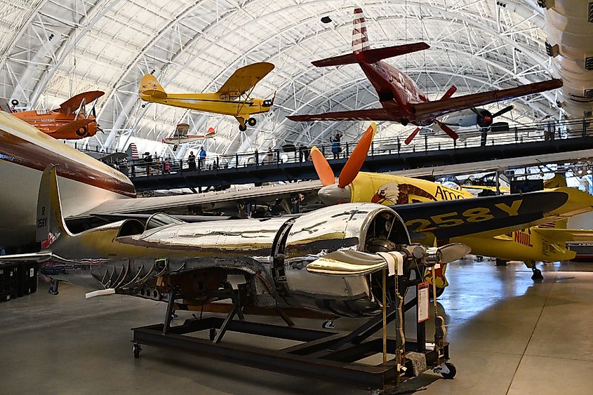Steven F Udvar-Hazy Center in Chantilly, Virginia.