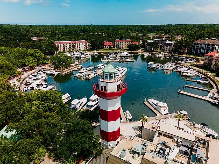 Harbor Town, Hilton Head Island, South Carolina.