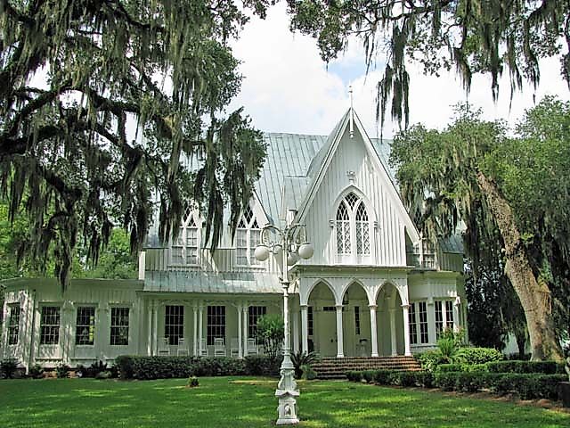 The Rose Hill Mansion in Bluffton, South Carolina.