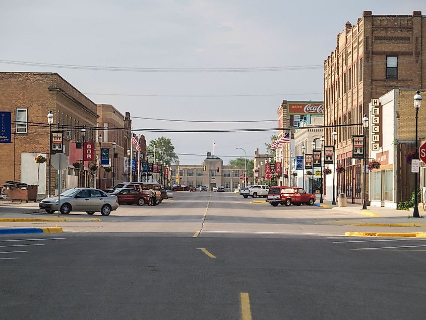 Devils Lake, North Dakota.