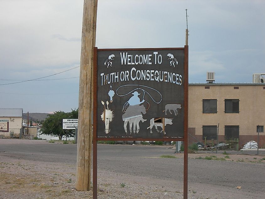 Welcome to Truth or Consequences, NM