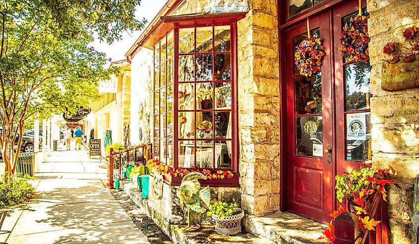 Main Street in Fredericksburg, Texas