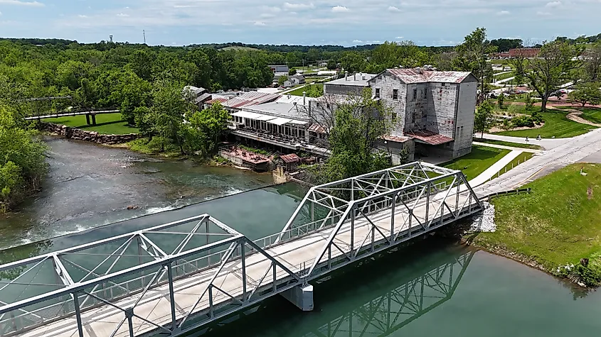 Ozark Mill Finley Farms in Ozark, Missouri.