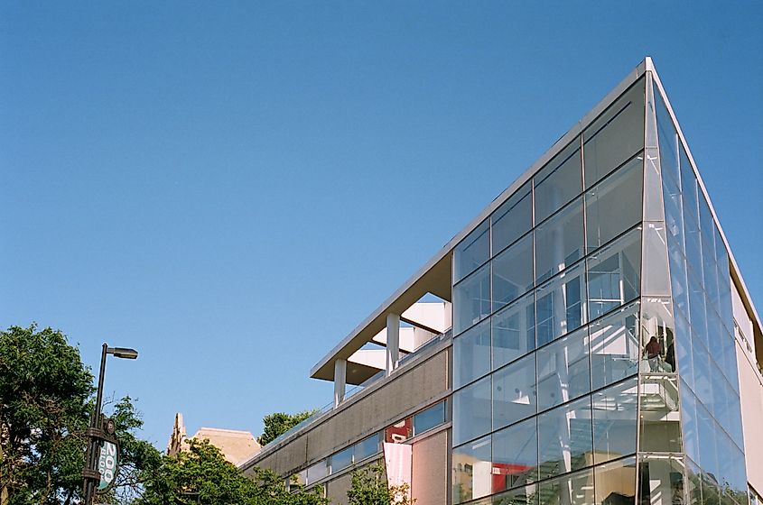 Exterior of Madison's Museum of Contemporary Art (MMoCA)