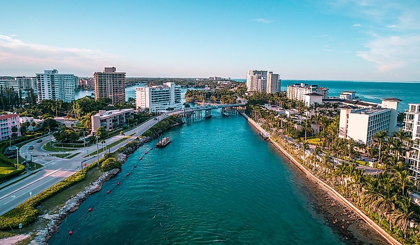 Beautiful Blue Boca Raton Inlet