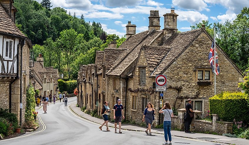 Castle Combe is a village and civil parish within the Cotswolds Area of Natural Beauty in Wiltshire.