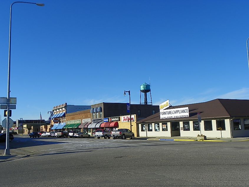 Beautiful Downtown Miller, South Dakota