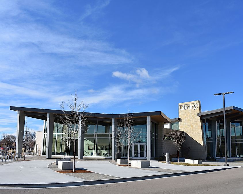 Library! At Bown Crossing in Boise.