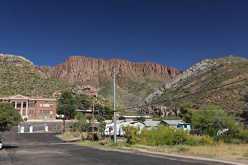 The mountain town of Superior, Arizona.
