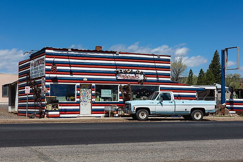 An antique store in Hatch, Utah.