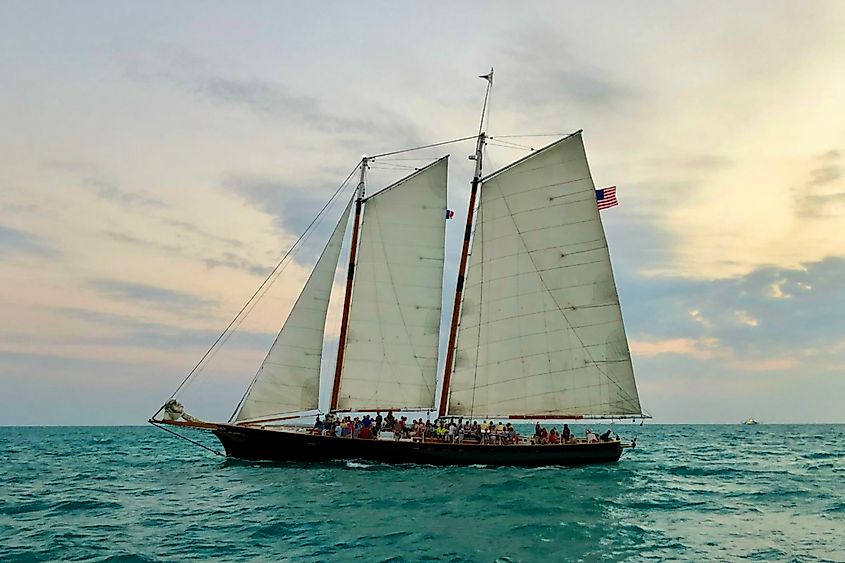 Sunset Cruise in Key West Image Credit Bryan Deaarsley