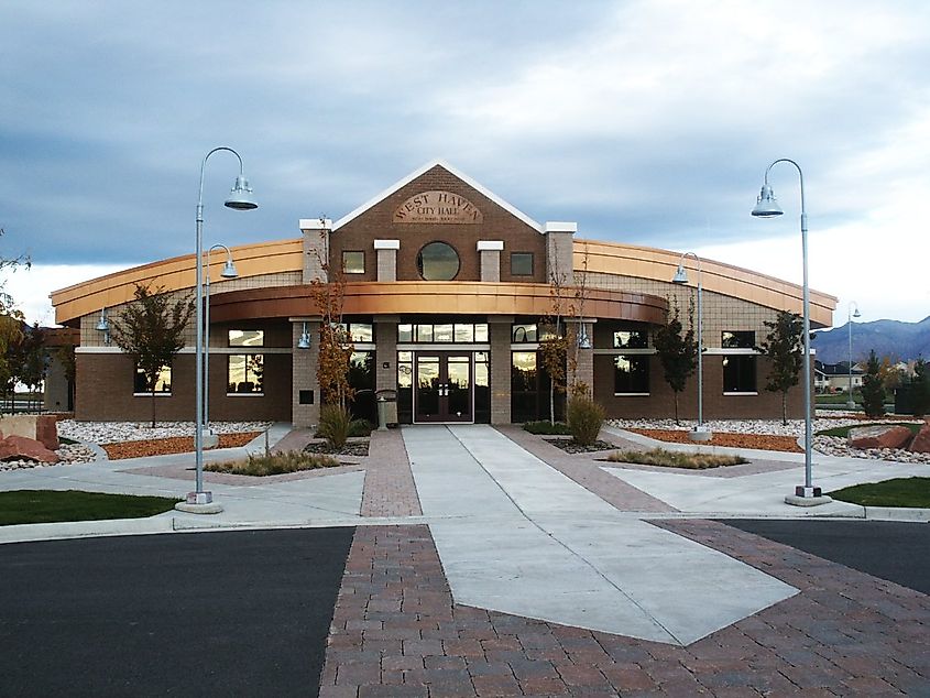 The City Hall in West Haven, Utah